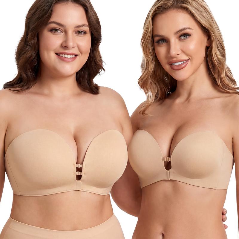 Sujetador Strapless Frontal Ajustable | MUSE